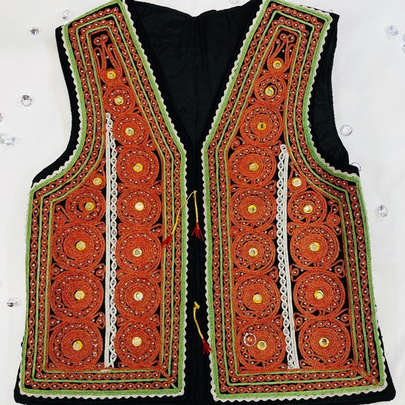 Afghani Men Vests - Picture 1 of 2